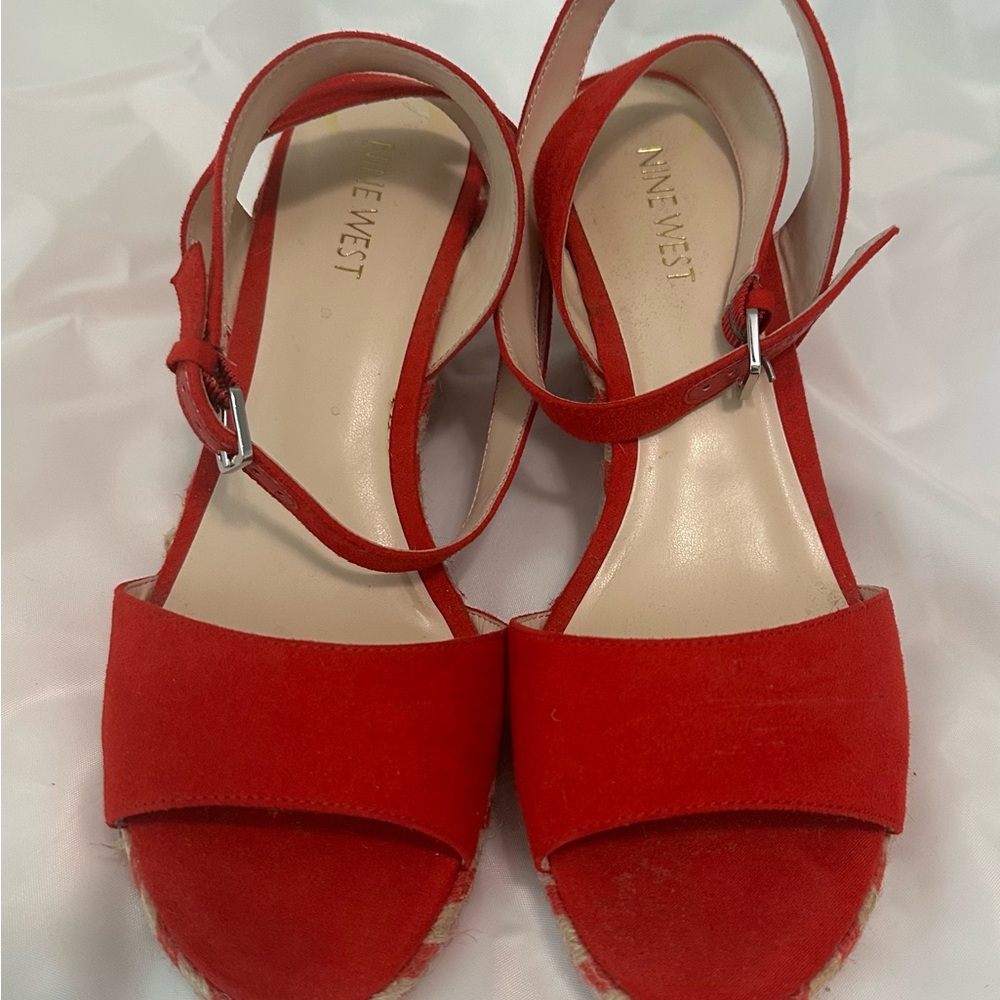 Nine West Women's Red Espadrilles